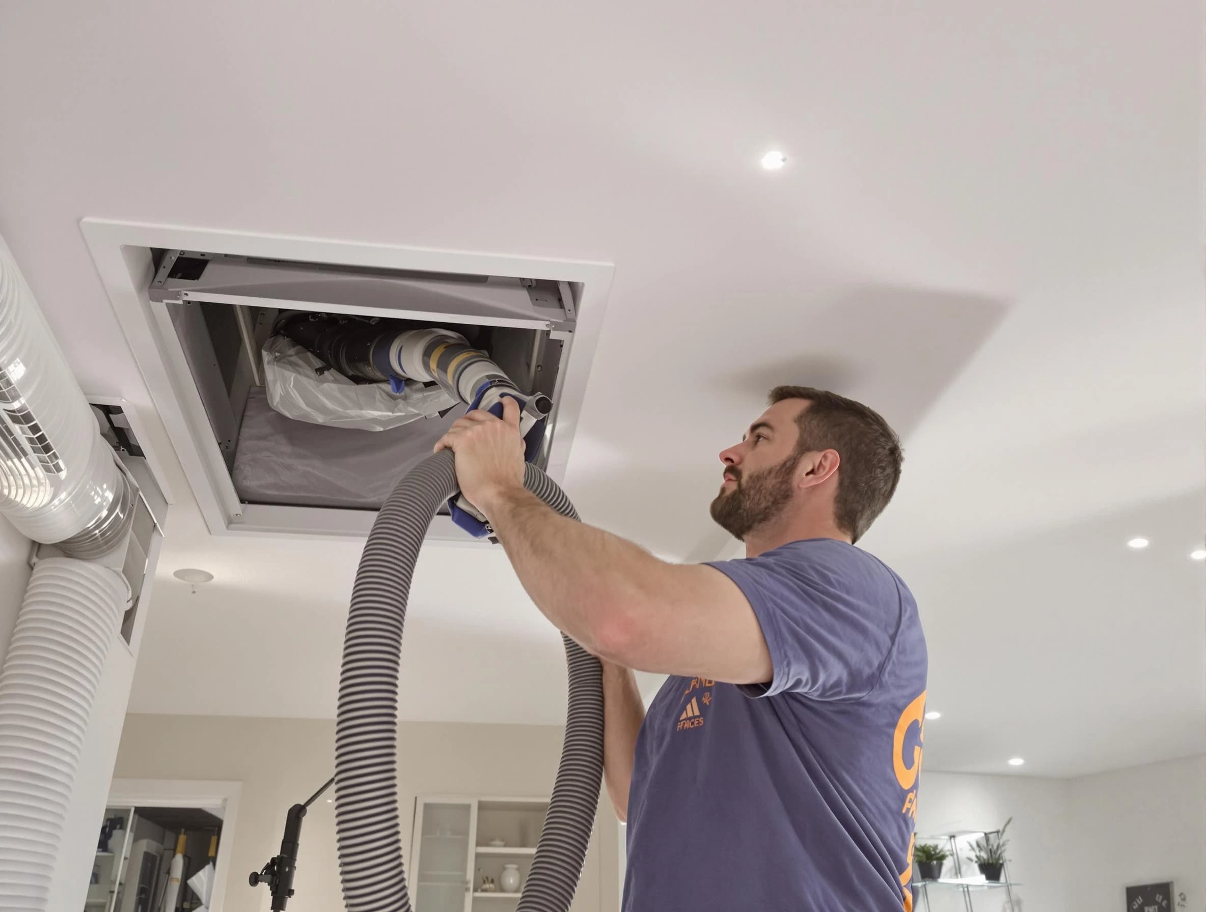 Precision indoor duct cleaning by Attleboro Air Duct Cleaning in Attleboro