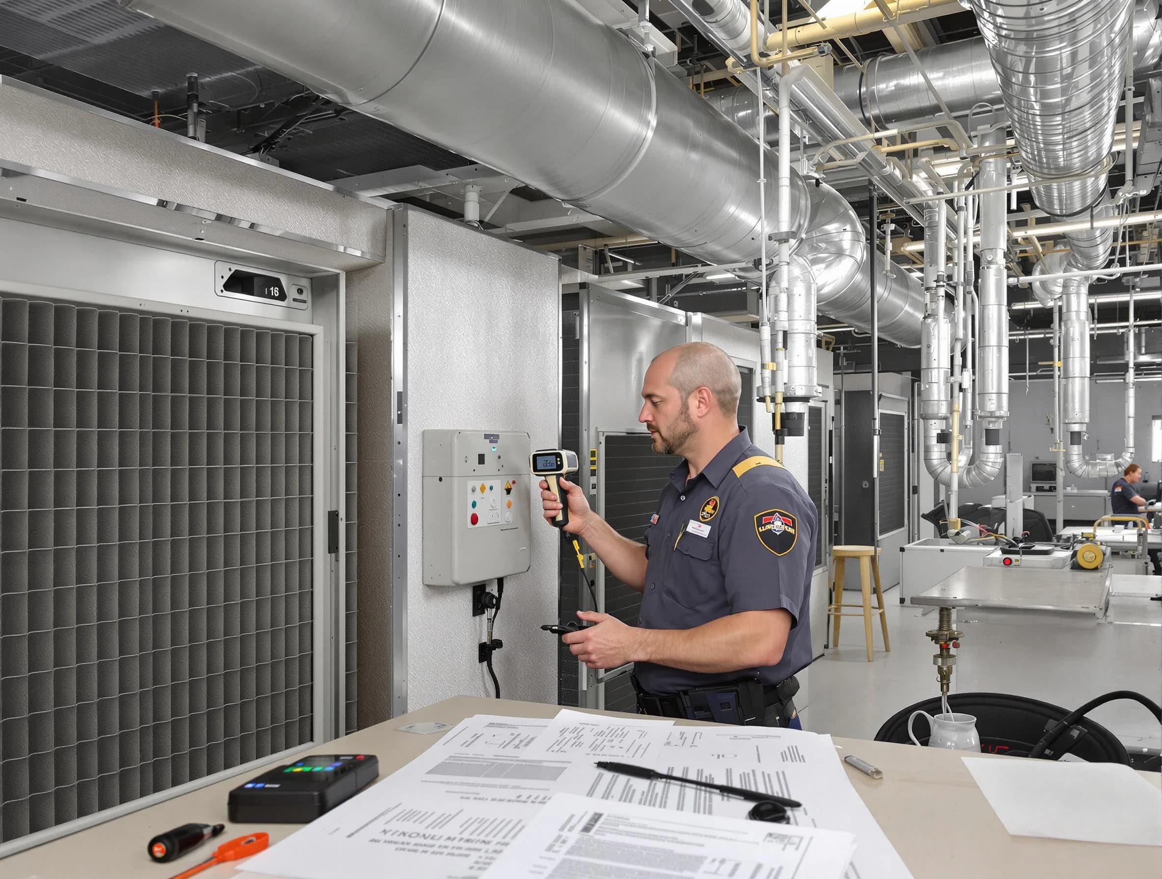 Professional filter system inspection by Attleboro Air Duct Cleaning in Attleboro