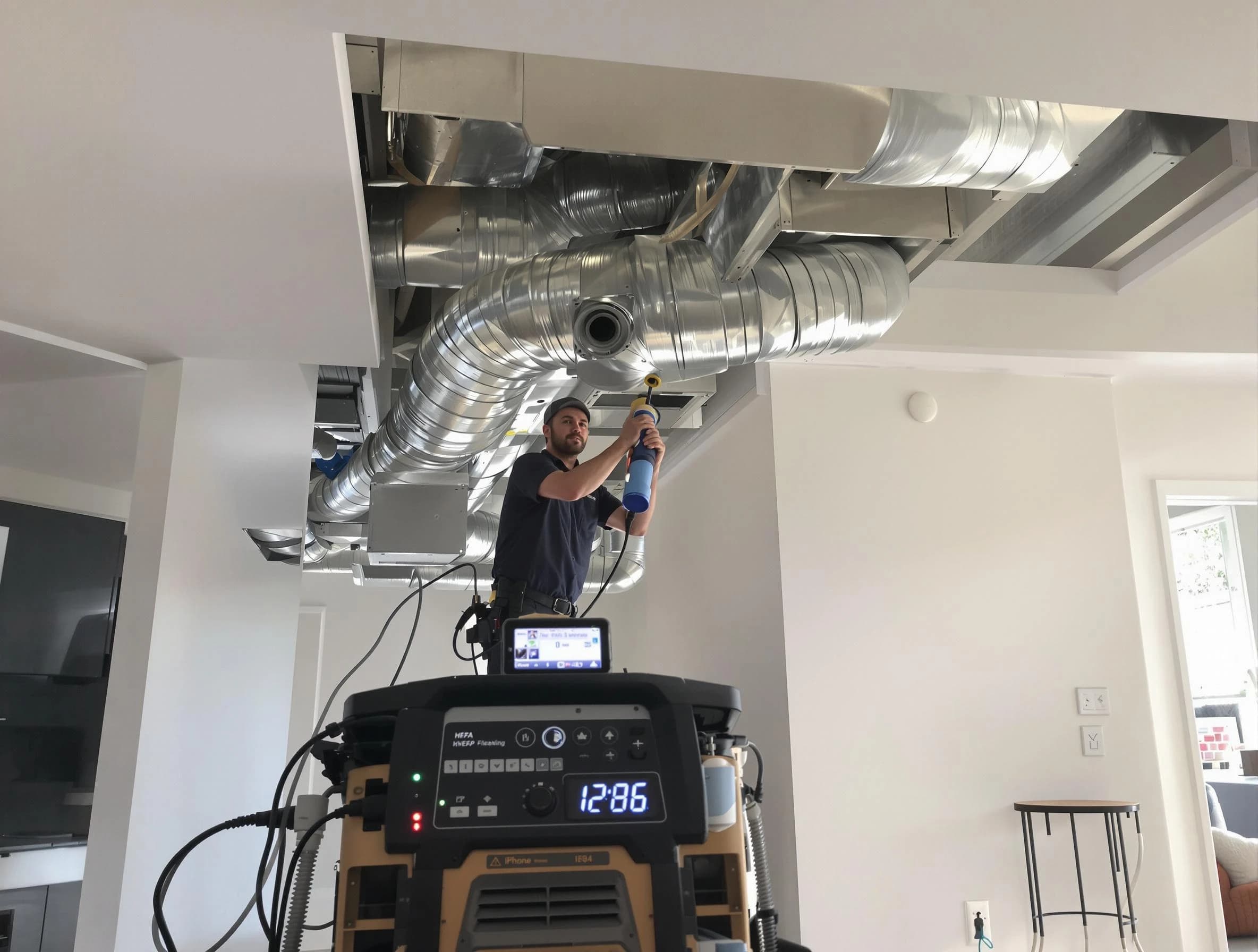 Advanced pure air duct cleaning by Attleboro Air Duct Cleaning in Attleboro
