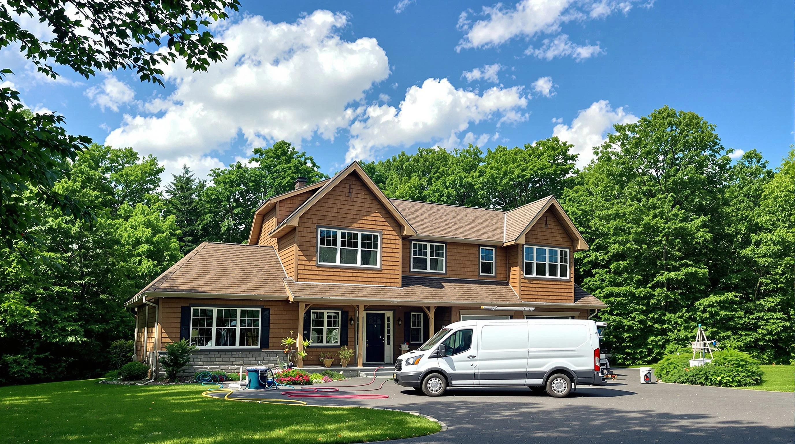 Attleboro Air Duct Cleaning air duct cleaning crew working in Norton, MA