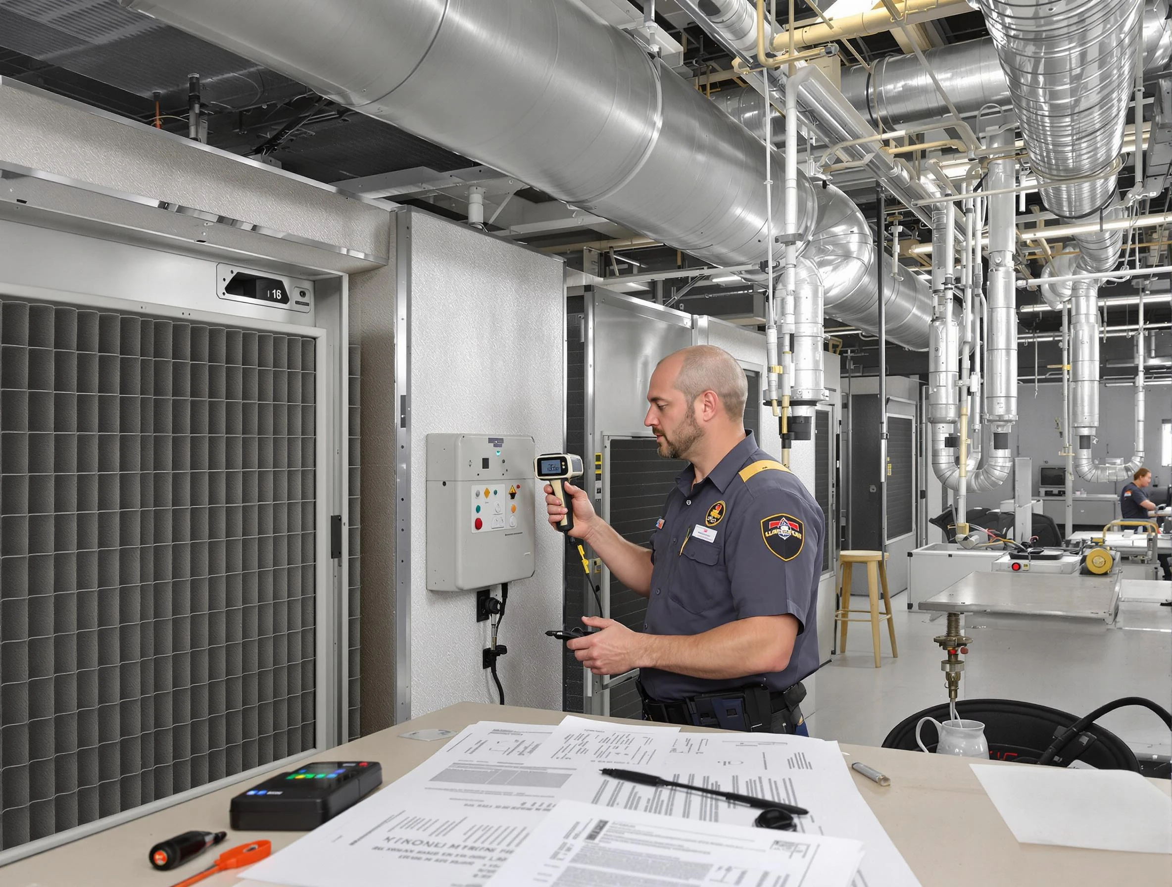 Professional filter system inspection by Attleboro Air Duct Cleaning in Attleboro