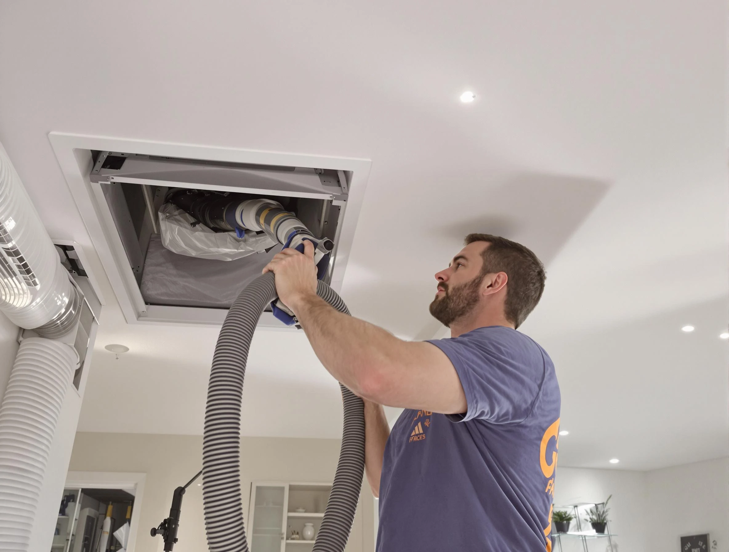 Precision indoor duct cleaning by Attleboro Air Duct Cleaning in Attleboro